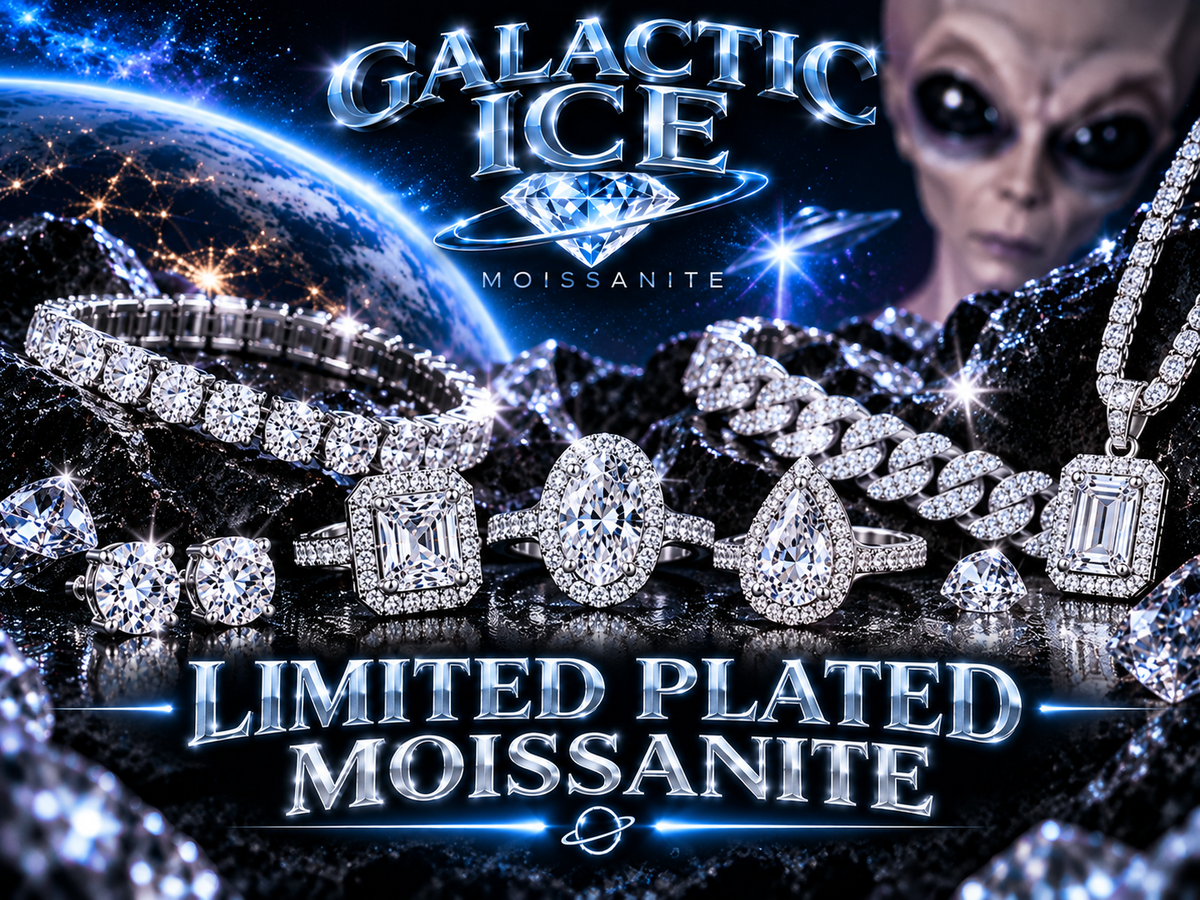 Limited Plated Moissanite