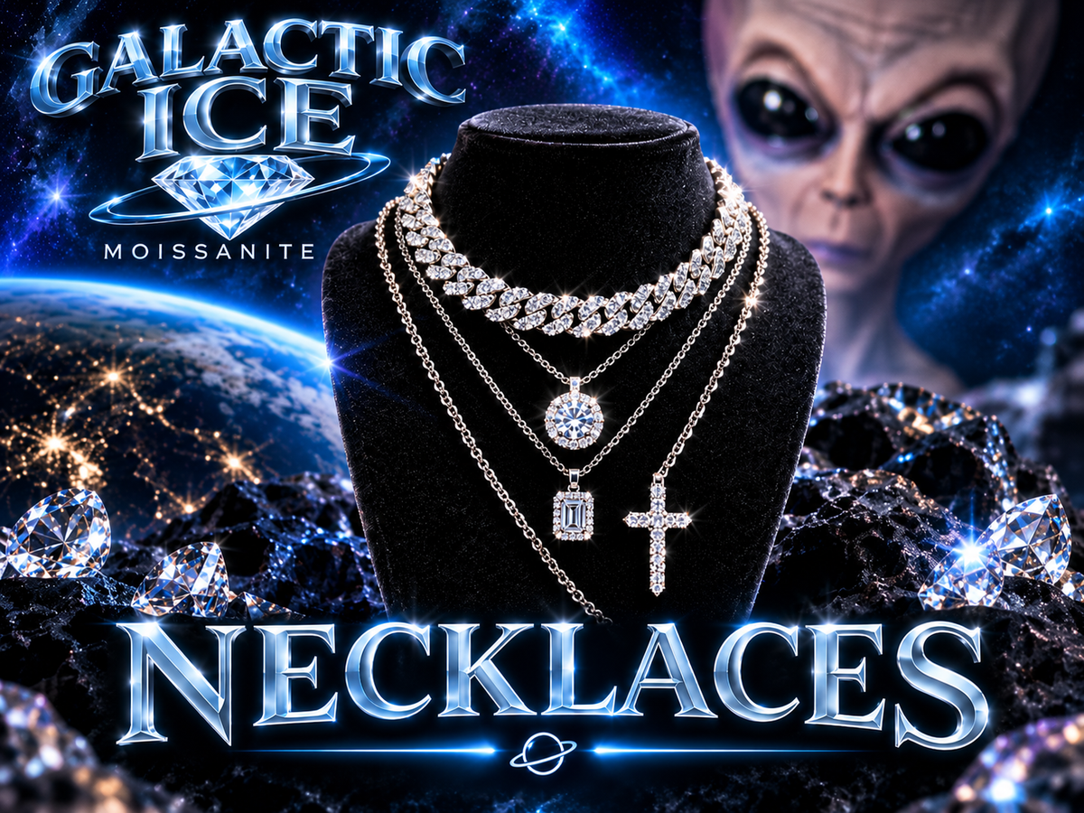 Galactic Ice Necklaces