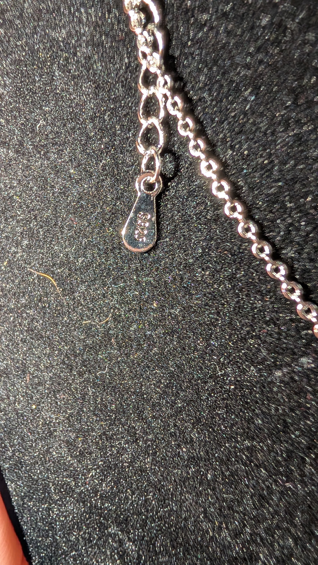 Galactic Ice Moissanite Pendant 1CT Necklace