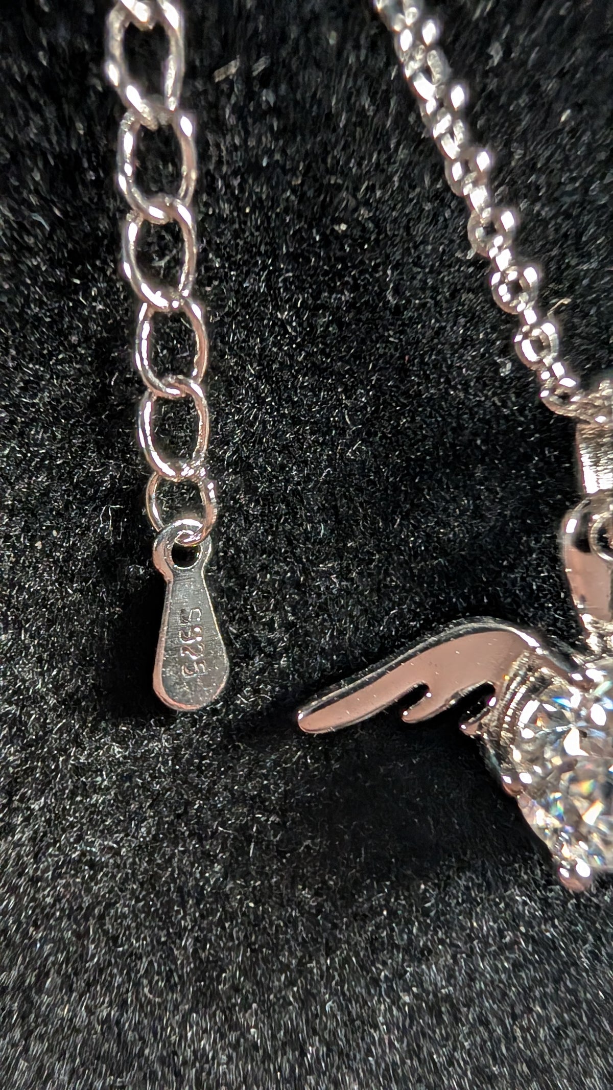 Galactic Ice Moissanite 1.5ct Pendant Necklace