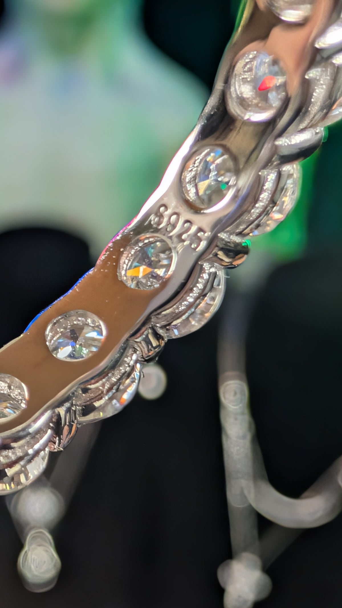 Galactic Ice 4MM Starlight Orbit Moissanite S925 Eternity Band
