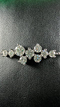 Galactic Ice Cosmic Constellation Moissanite S925 Sterling Silver Bracelet