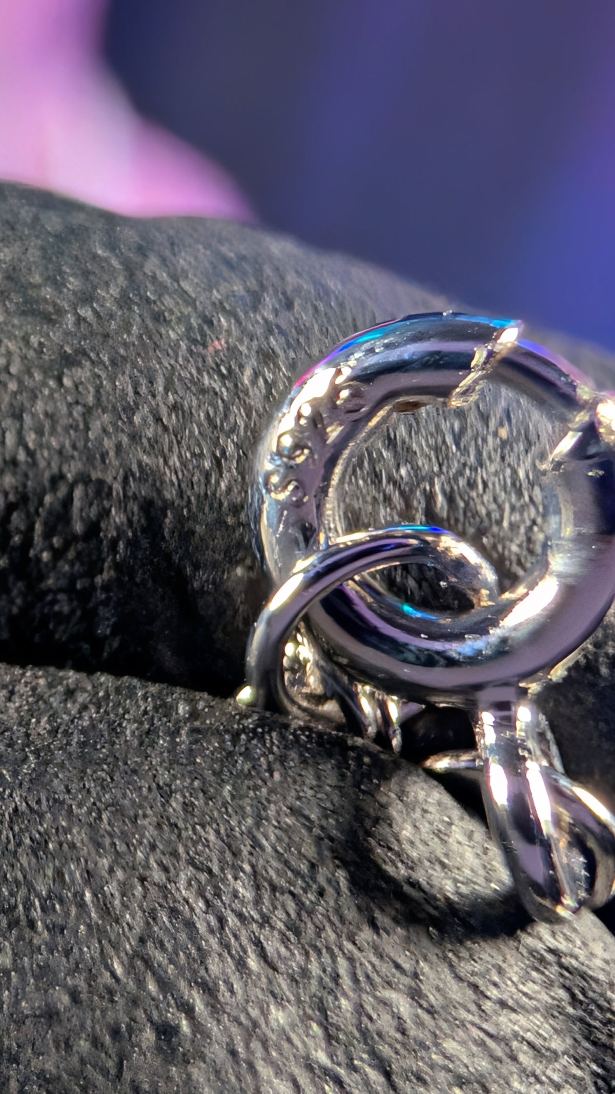 Galactic Ice 0.6CT Starlight Quasar Moissanite S925 Sterling Silver Cluster Bracelet