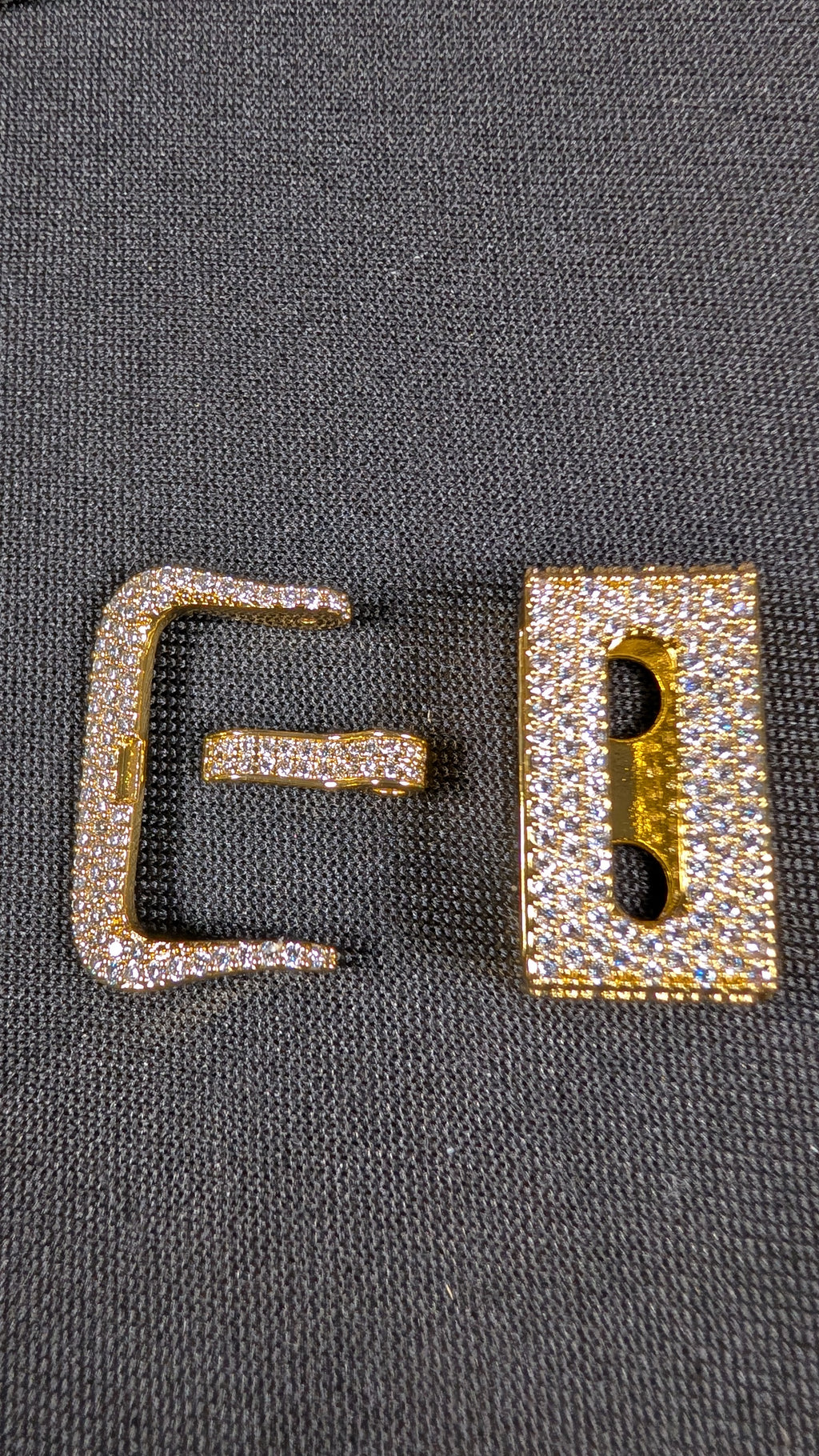 GALACTIC ICE | COSMIC DRIP MOISSANITE WATCH BUCKLE REPLACEMENT